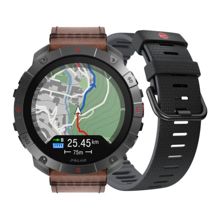 Smartwatch Polar GRIT X2 PRO Titanium 1,39"