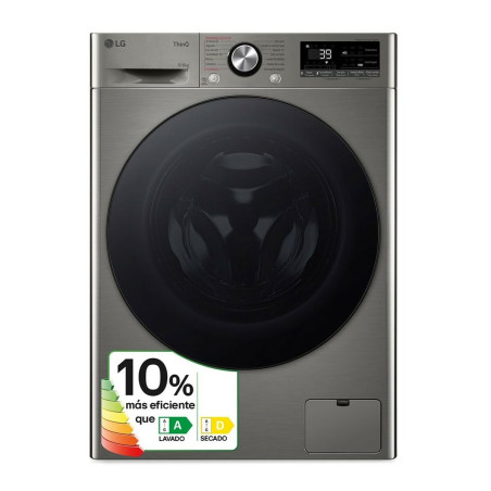 Washer - Dryer LG F4DR7009AGS 9 kg 6 Kg