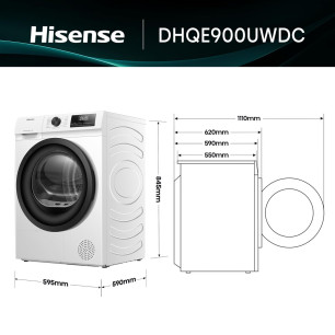 Asciugatrice a condensazione Hisense