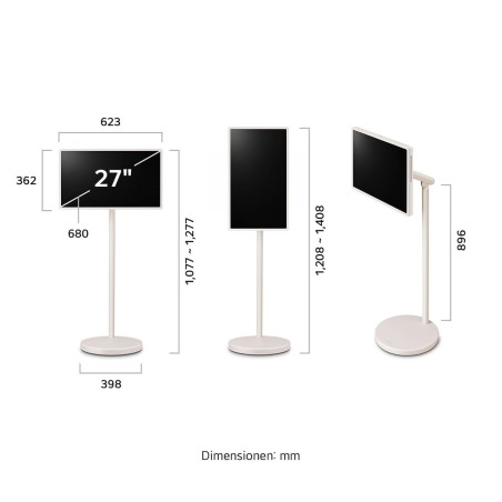 Smart TV LG 27LX6TDGA LCD 27" LED TFT Multi-touch
