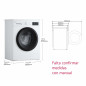 Washing machine LG F4A1009NWK.ABWQCES 9 kg