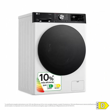 Lavatrice-Asciugatrice Intelligente LG AI Direct Drive TurboWash 360º 1400 rpm 11 kg/6 kg