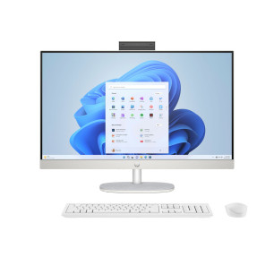 All in One HP 27 CR1009NS U5-125U 27" Intel Core Ultra 5 125U 16 GB RAM 512 GB SSD Qwerty in Spagnolo