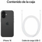 Smartphone Apple iPhone 16 6,1" 512 GB Nero