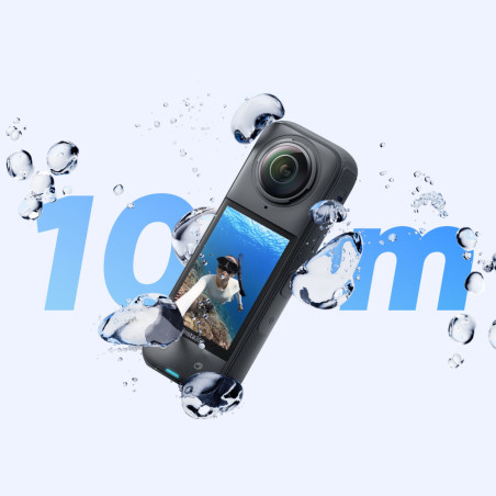 Fotocamera Sportiva Insta360 INSTA360 X4 Nero 2,5"