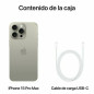 Smartphone Apple iPhone 15 Pro Max 6,7" Hexa Core A17 PRO 8 GB RAM 512 GB Grigio