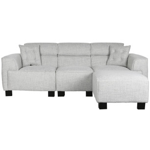 Divano Home ESPRIT Grigio Moderno 231 x 170 x 82 cm