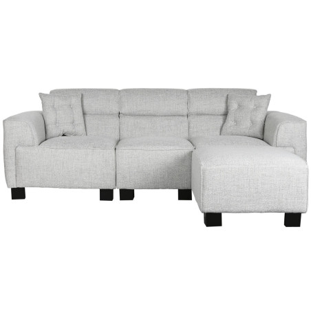 Divano Home ESPRIT Grigio Moderno 231 x 170 x 82 cm