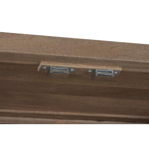 Stand Espositore Home ESPRIT Metallo Legno di mango 100 X 42 X 195 CM