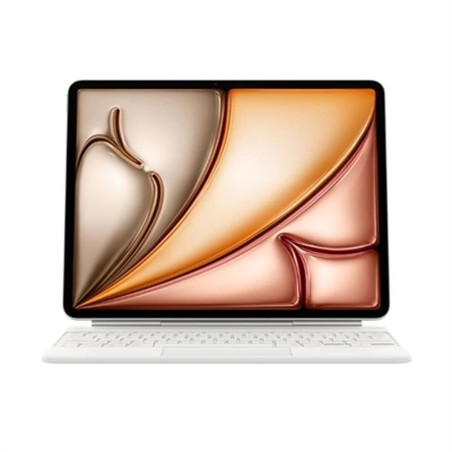 Keyboard Apple MDFW4Y/A White Spanish Qwerty