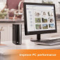 External Hard Drive Western Digital Elements Desktop Black 22 TB