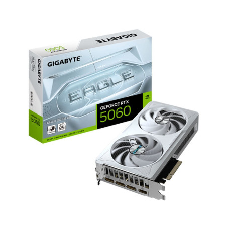 Scheda Grafica Gigabyte GV-N5060EAGLEOC ICE-8GD GEFORCE RTX 5060 8 GB GDDR7