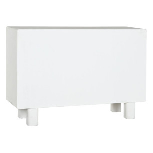 Credenza Home ESPRIT Bianco Abete Legno MDF 120 x 38 x 80 cm