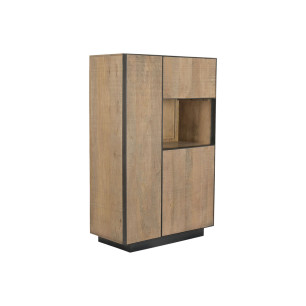 Stand Espositore Home ESPRIT Cristallo Legno di mango 89 X 44 X 140 CM