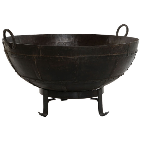 Vaso Home ESPRIT Marrone Ferro 100 x 90 x 64 cm