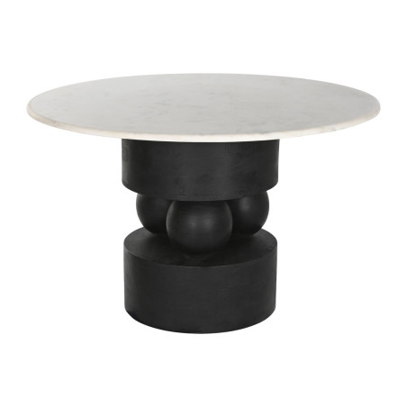 Tavolo da Pranzo Home ESPRIT Marmo Legno di mango 120 x 120 x 76 cm