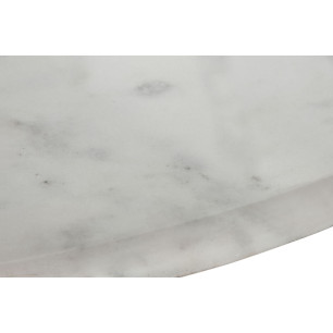 Tavolo da Pranzo Home ESPRIT Marmo Legno di mango 120 x 120 x 76 cm