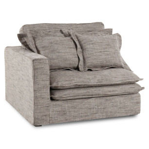 Modulo del divano Home ESPRIT Marrone Chiaro 120 X 120 X 95 CM