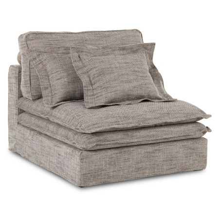 Modulo del divano Home ESPRIT Marrone Chiaro 102 X 120 X 95 CM Centrale