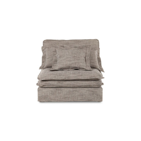 Modulo del divano Home ESPRIT Marrone Chiaro 102 X 120 X 95 CM Centrale
