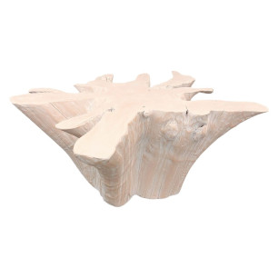 Tavolino da Caffè Home ESPRIT Bianco 90 x 90 x 44 cm