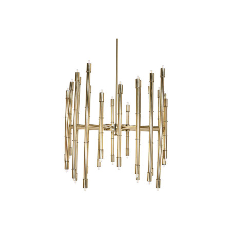 Lampadario Home ESPRIT Dorato Metallo Acciaio 74 x 74 x 138 cm