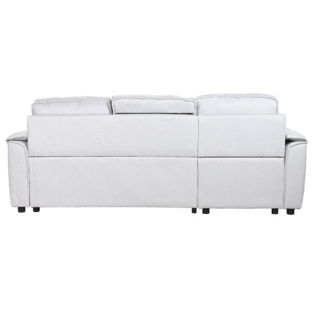 Divano Letto Home ESPRIT Grigio chiaro Moderno 220 x 153 x 88 cm