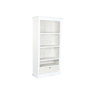 Scaffale Home ESPRIT Bianco Legno di mango 90 x 40 x 180 cm
