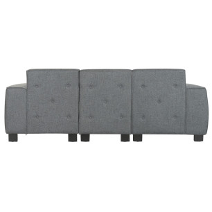 Divano Home ESPRIT Grigio scuro Moderno 231 x 170 x 82 cm