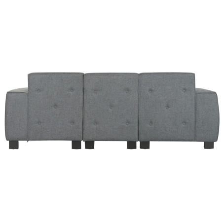 Divano Home ESPRIT Grigio scuro Moderno 231 x 170 x 82 cm