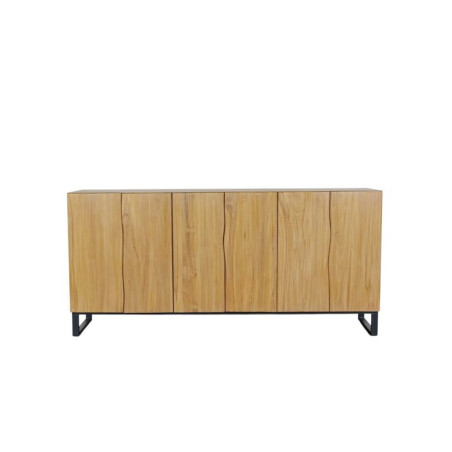 Credenza Home ESPRIT Metallo Teca 180 x 40 x 85 cm