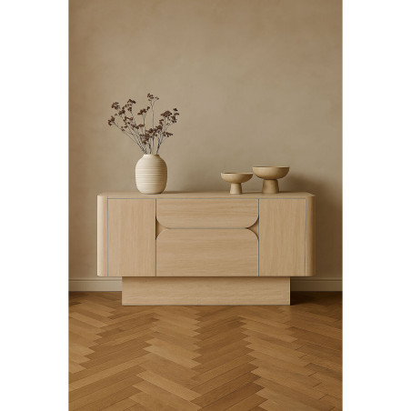 Credenza Home ESPRIT Beige Legno 162,6 X 45,9 X 76 CM