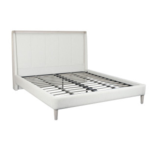 Letto Home ESPRIT Grigio chiaro 196 x 223 x 135 cm