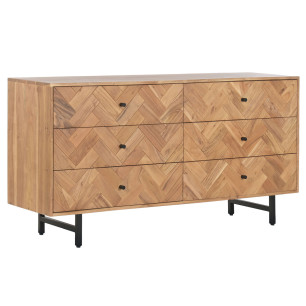 Cassettiera Home ESPRIT Moderno 150 x 40 x 76 cm