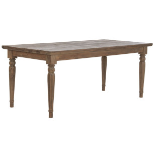 Tavolo da Pranzo Home ESPRIT teak 200 x 90 x 78 cm