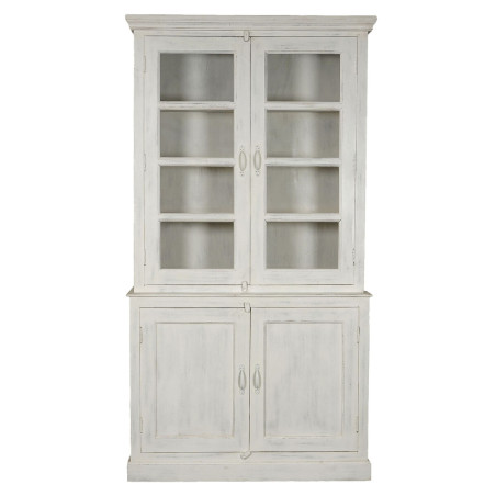 Stand Espositore Home ESPRIT Bianco Legno di mango 122 x 43 x 230 cm