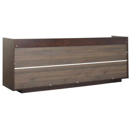 Credenza Home ESPRIT Marrone scuro Legno MDF 200 X 40 X 75 CM