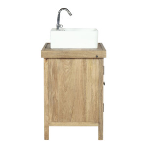 Mobile Sotto Lavello Home ESPRIT Ceramica Legno di mango 81 X 56 X 78 CM