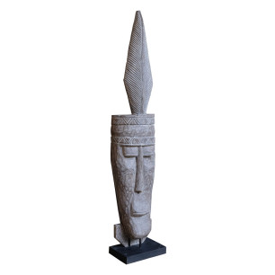 Statua Decorativa Home ESPRIT Tropicale 27 X 40 X 200 CM