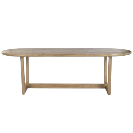 Tavolo da Pranzo Home ESPRIT Grigio teak 240 x 100 x 76 cm