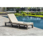 Lettino Allibert by KETER Daytona 195 x 65 x 25,5 cm Beige