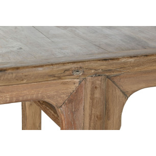 Tavolo aggiuntivo Home ESPRIT Marrone scuro teak 195 x 50 x 82 cm