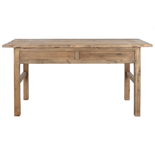 Tavolo aggiuntivo Home ESPRIT Naturale Legno di olmo 169 x 75 x 85 cm