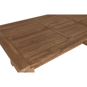 Tavolo da Pranzo Home ESPRIT Naturale teak 200 x 100 x 75 cm