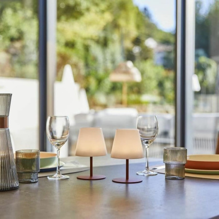 Lampada da tavolo Lumisky Marrone scuro