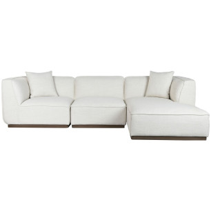 Divano Home ESPRIT Crema Scandi 279 x 171 x 72 cm