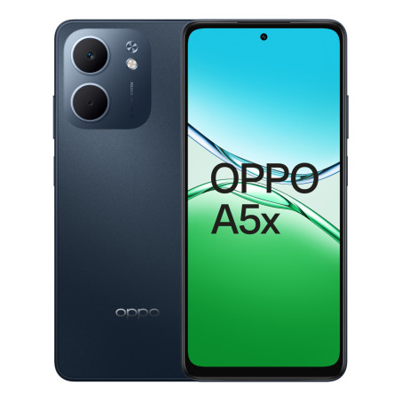 OPPO A5x 4+128GB 6.67" 4G Black Blue DS OPT
