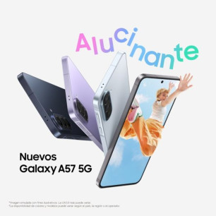 Smartphone Samsung A57 SM-A576B 6,7" Octa Core 8 GB RAM 256 GB Violetta