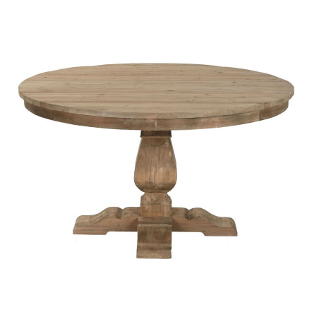 Tavolo da Pranzo Home ESPRIT Legno Riciclato Legno di abete 140 x 140 x 76 cm