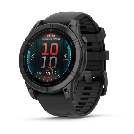 Men's Watch GARMIN Fénix E AMOLED 47mm Black 1,3"